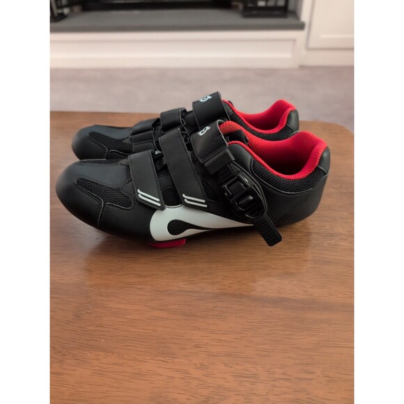 EUC Peloton cycling bike shoes with look delta cleats EU 39 US women's 8 - Picture 3 of 7